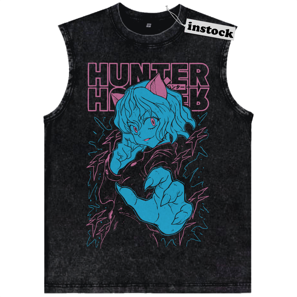 Neferpitou Tank Top, Pitou Tank Top, Hunter x Hunter Tank Top, HxH Tank Top, Anime Tank Top, Vintage Tank Top