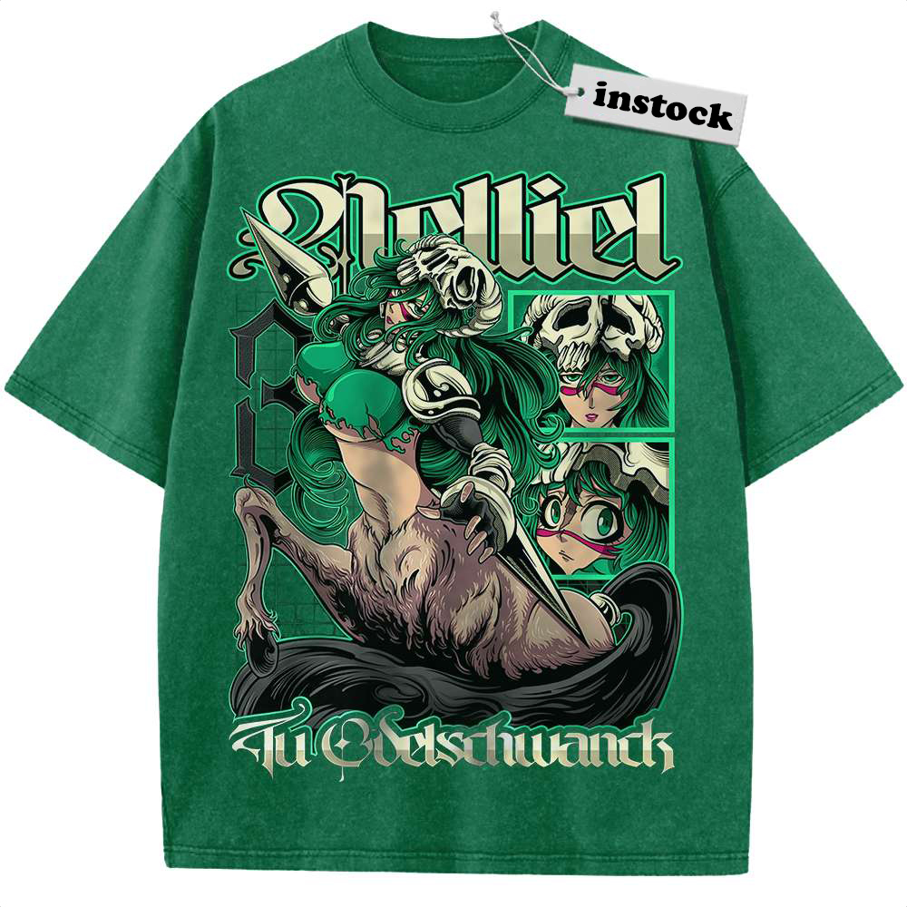 Nelliel Tu Odelschwanck Shirt, Bleach Shirt, Anime Shirt, Vintage T-Shirt