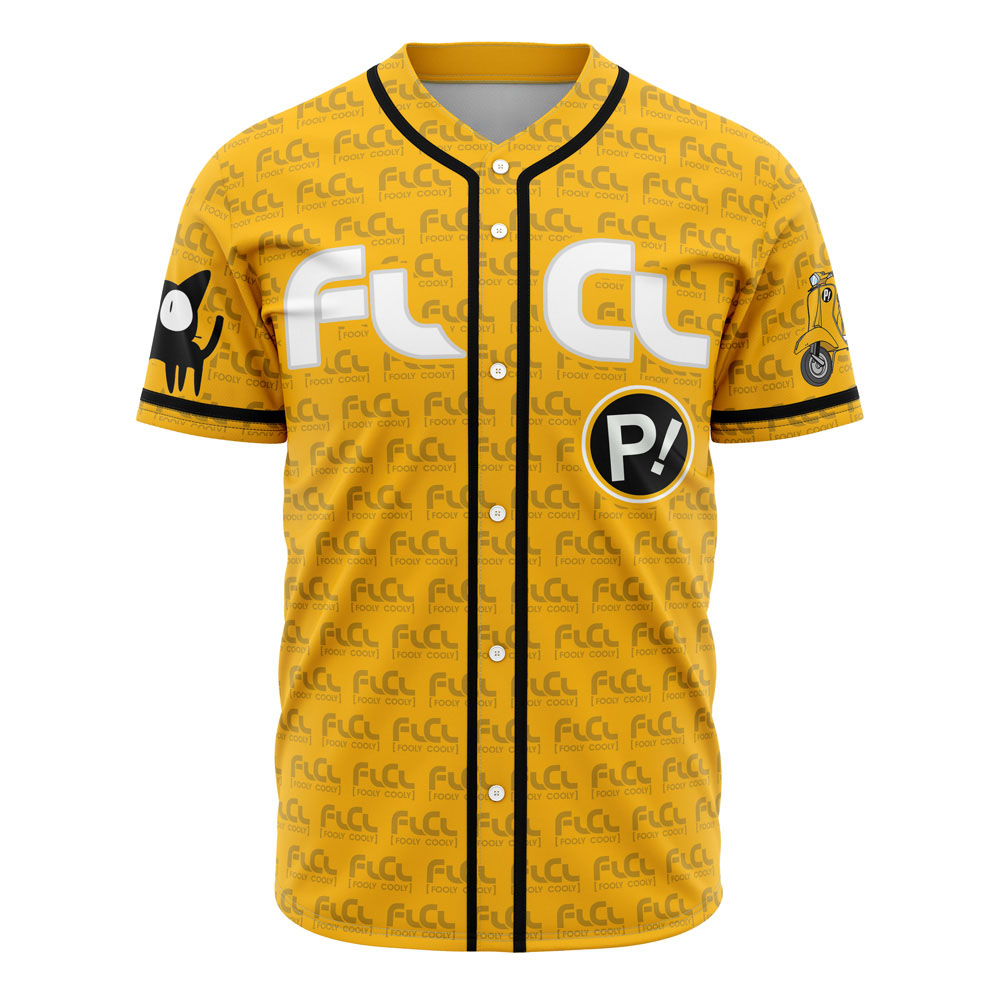 Neon FLCL Custom Baseball Jersey