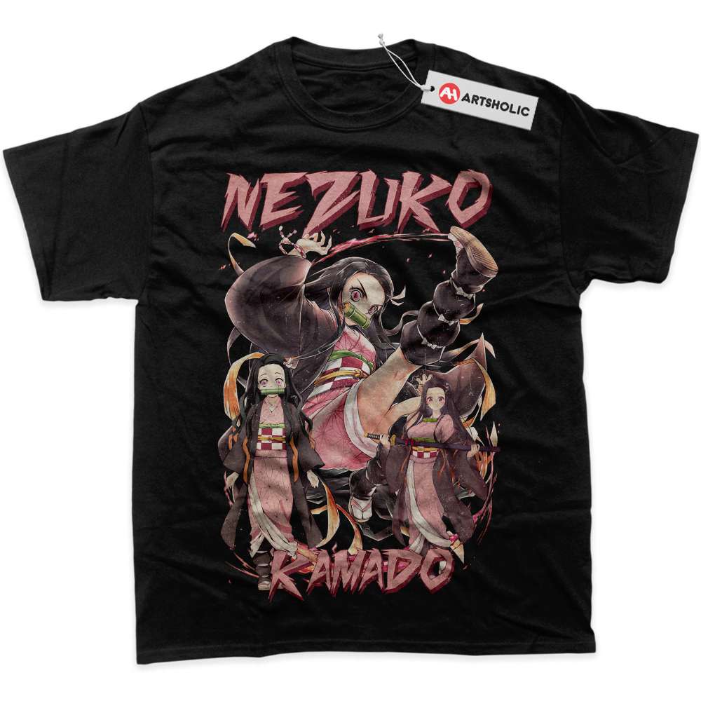 Alternative view of Nezuko Kamado Shirt, Demon Slayer Shirt, Anime Shirt, graphic Tee