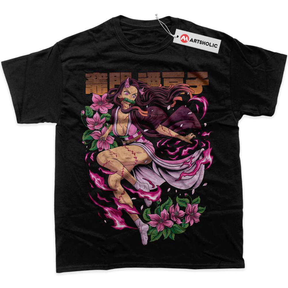 Alternative view of Nezuko Kamado Shirt, Demon Slayer Shirt, Anime Shirt, Graphic Tee