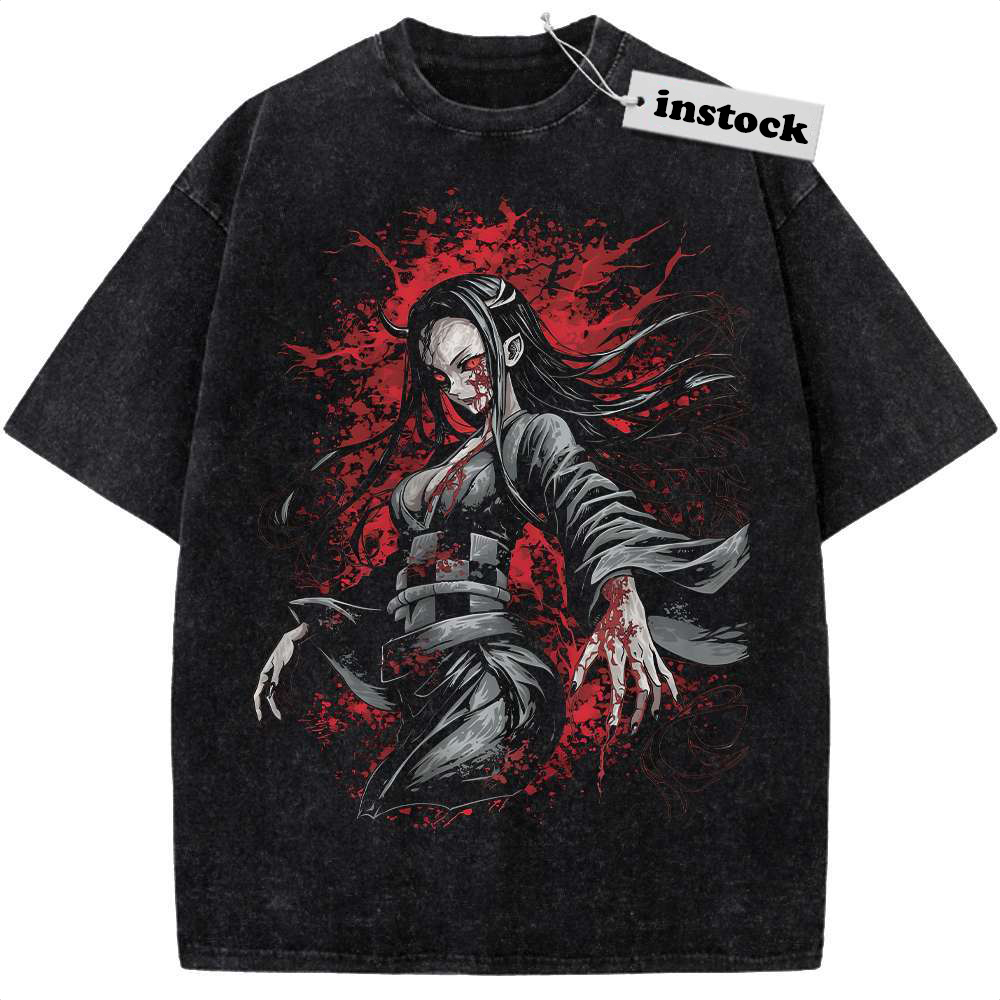 Nezuko Kamado Shirt, Demon Slayer Shirt, Anime Shirt, Vintage T-Shirt