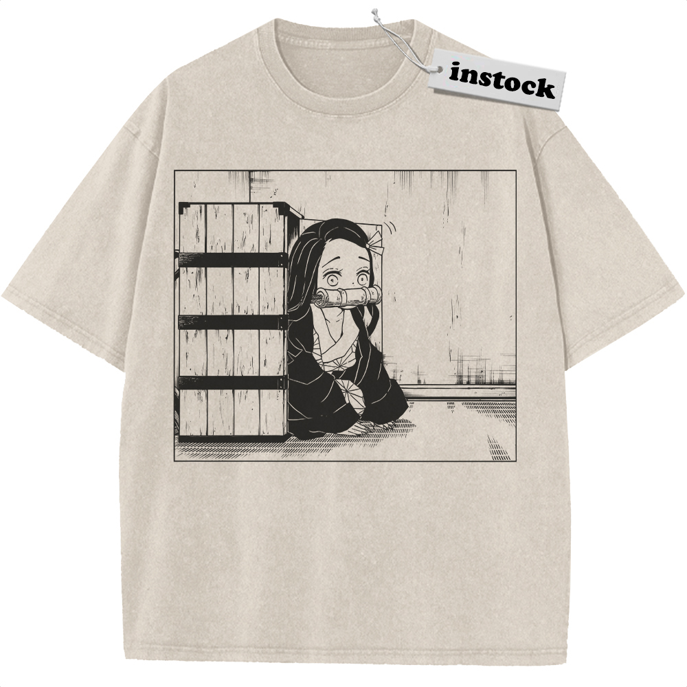 Nezuko Kamado Shirt, Demon Slayer Shirt, Anime Shirt, Vintage T-Shirt