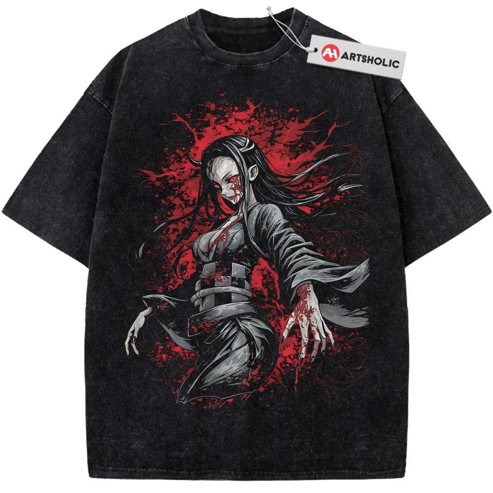 Nezuko Kamado Shirt, Demon Slayer Shirt, Anime Shirt, Vintage T-Shirt