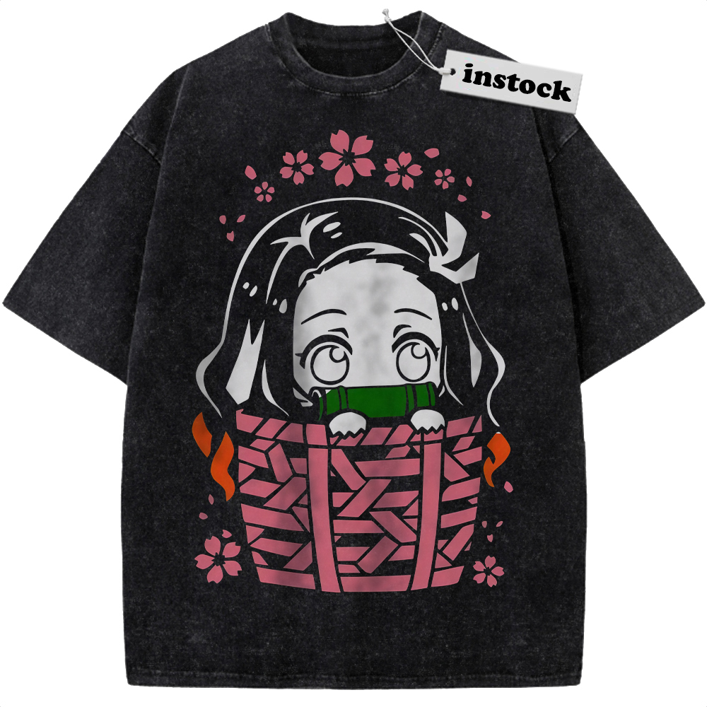 Nezuko Kamado Shirt, Demon Slayer Shirt, Anime Shirt, Vintage T-Shirt