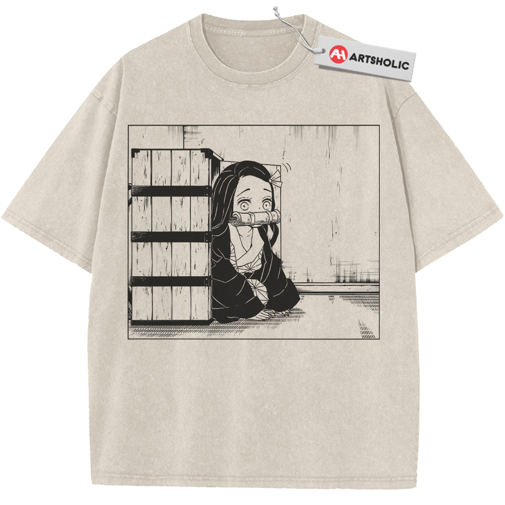 Nezuko Kamado Shirt, Demon Slayer Shirt, Anime Shirt, Vintage T-Shirt
