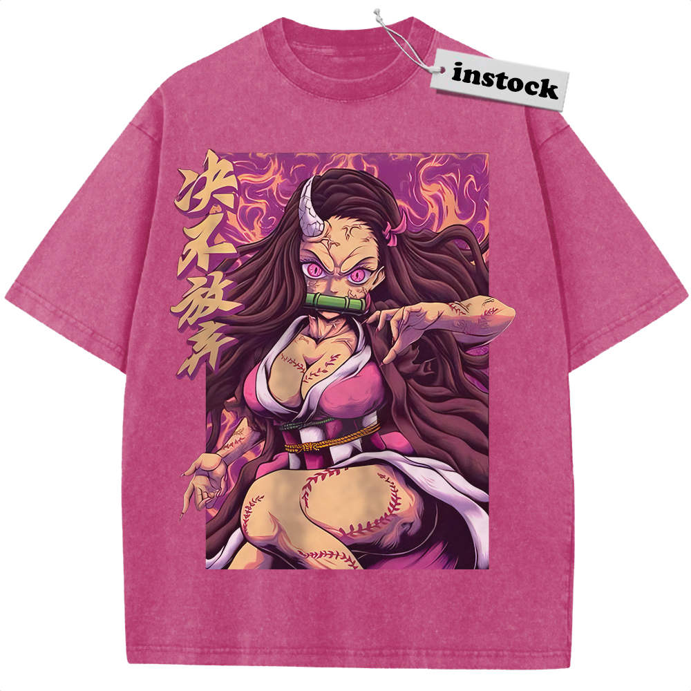Nezuko Kamado Shirt, Demon Slayer Shirt, Anime Shirt, Vintage T-Shirt