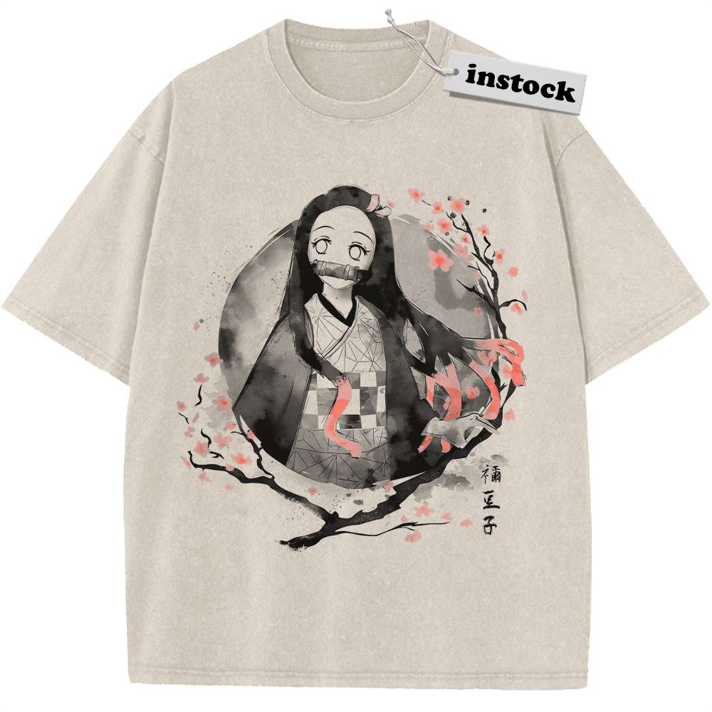Nezuko Kamado Shirt, Demon Slayer Shirt, Anime Shirt, Vintage Tee