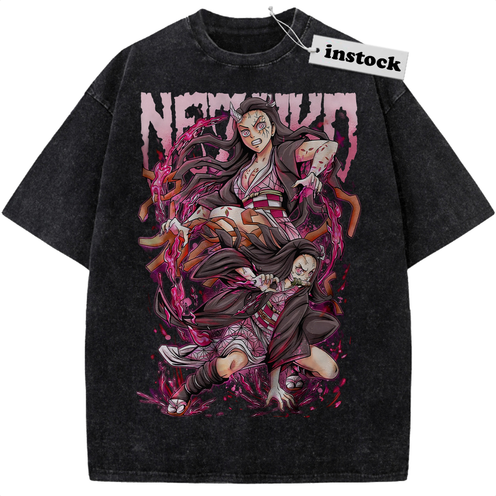 Nezuko Kamado Shirt, Demon Slayer Shirt, Anime Shirt, Vintage Tee