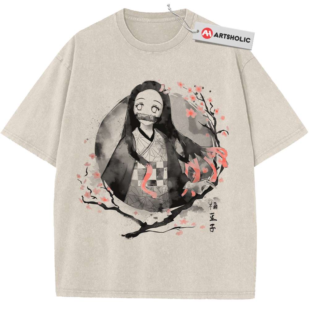 Nezuko Kamado Shirt, Demon Slayer Shirt, Anime Shirt, Vintage Tee
