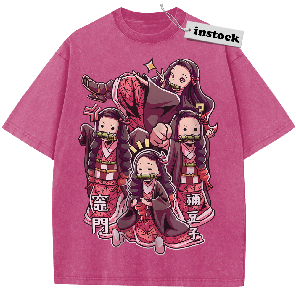 Nezuko Kamado Shirt, Demon Slayer Shirt, Anime Shirt, Vintage Tee