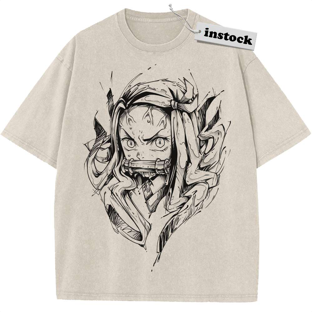 Nezuko Kamado Shirt, Demon Slayer Shirt, Anime Shirt, Vintage Tee