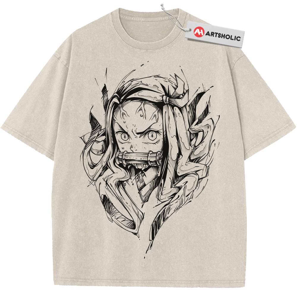 Nezuko Kamado Shirt, Demon Slayer Shirt, Anime Shirt, Vintage Tee