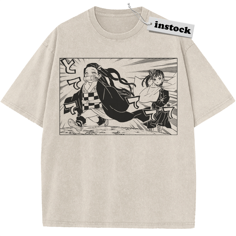 Nezuko vs Kanao Shirt, Demon Slayer Shirt, Anime Shirt, Vintage T-Shirt
