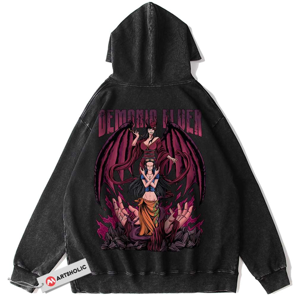 Nico Robin Hoodie, One Piece Hoodie, Anime Hoodie, Vintage Hoodie