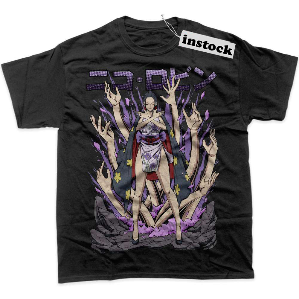 Nico Robin Shirt, One Piece Shirt, Anime Shirt, Graphic Tee