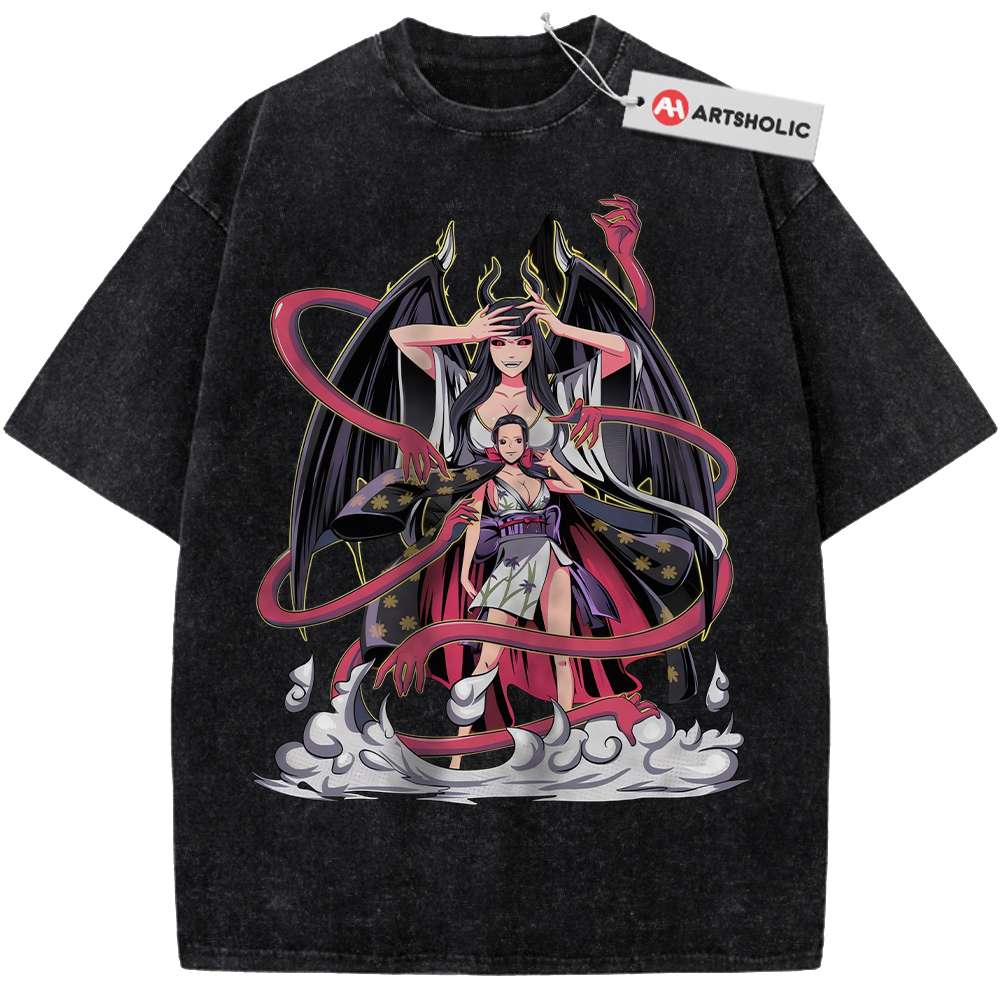 Alternative view of Nico Robin Shirt, One Piece Shirt, Anime Shirt, Vintage Tee