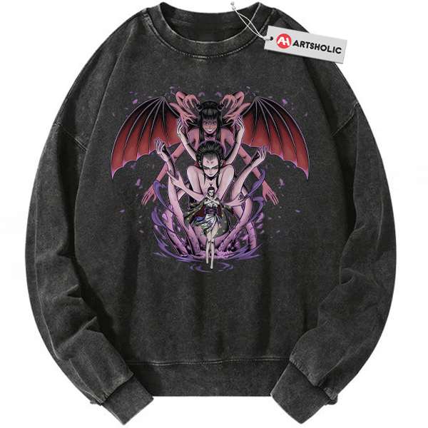 Nico Robin sweatshirt, One Piece sweatshirt, Anime sweatshirt, Vintage Sweater