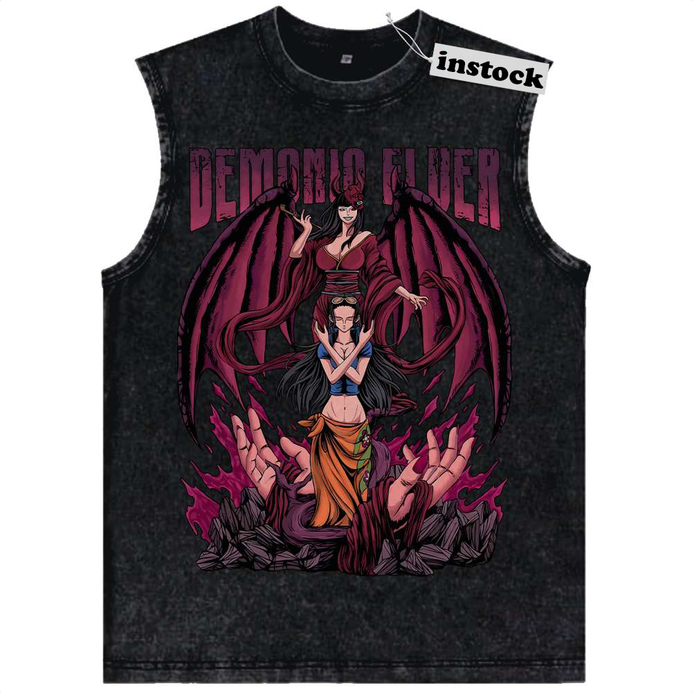 Nico Robin Tank Top, One Piece Tank Top, Anime Tank Top, Vintage Tank Top