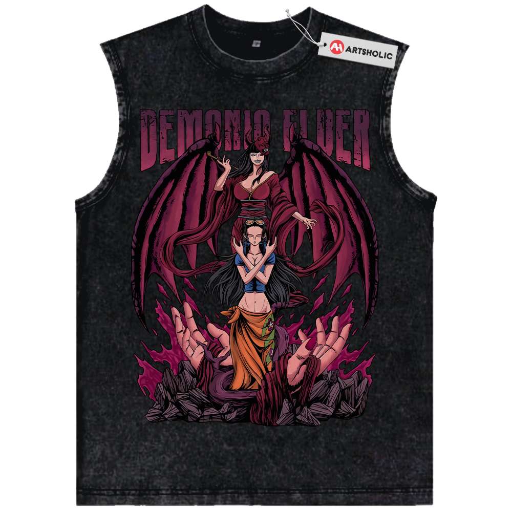 Nico Robin Tank Top, One Piece Tank Top, Anime Tank Top, Vintage Tank Top