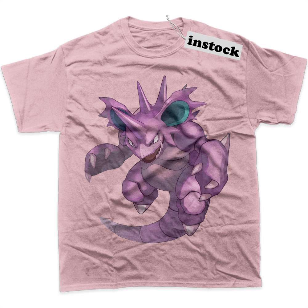 Nidoking Shirt, Pokemon Shirt, Anime Shirt, Graphic T-Shirt