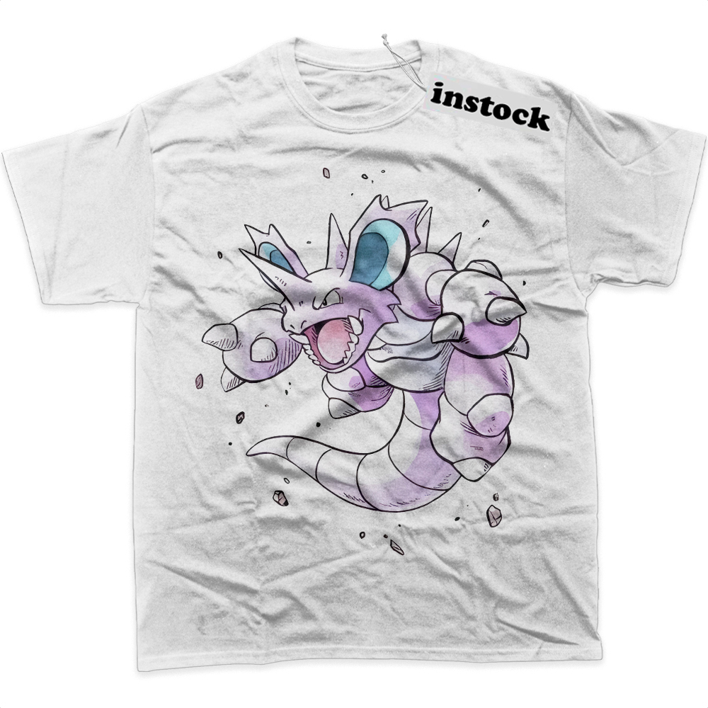 Nidoking Shirt, Pokemon Shirt, Anime Shirt, Graphic Tee