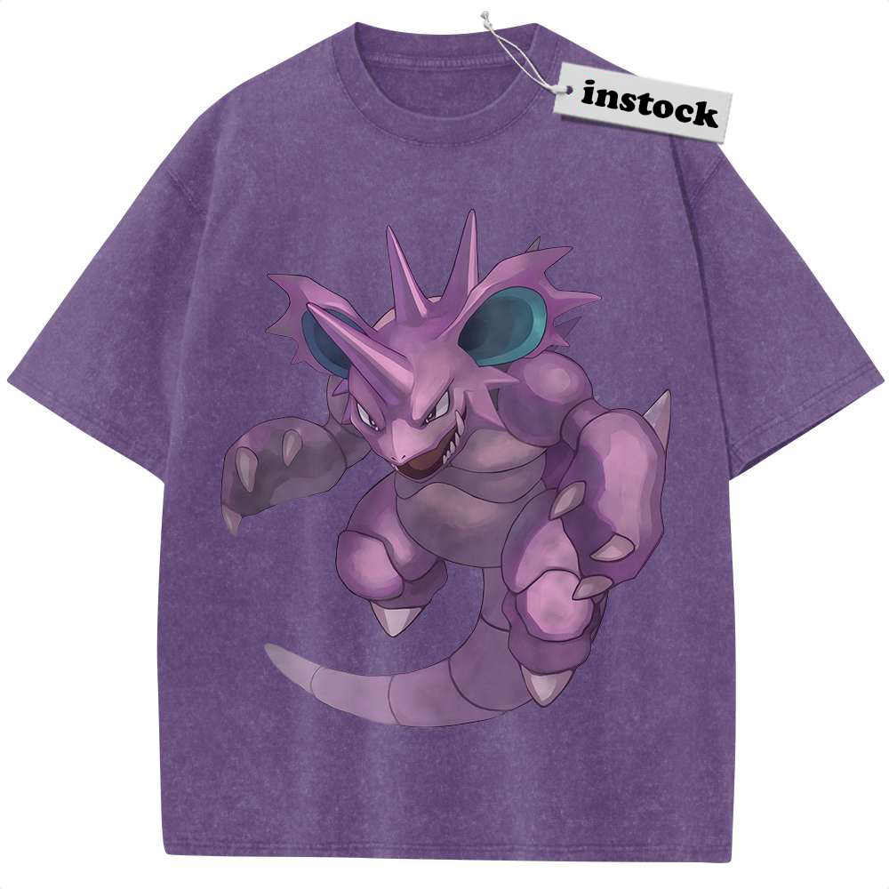 Nidoking Shirt, Pokemon shirt, Anime Vintage T-Shirt