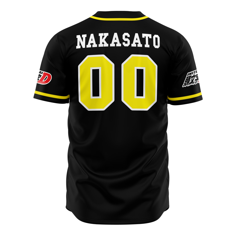 Alternative view of Night Kids Initial D Baseball Jersey