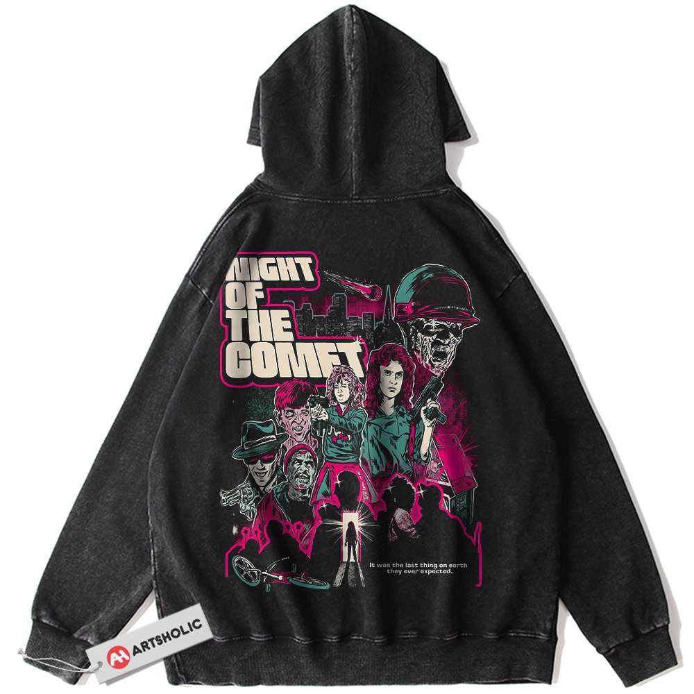 Night of the Comet Hoodie, Halloween Hoodie, Horror Movie Hoodie, Vintage Hoodie