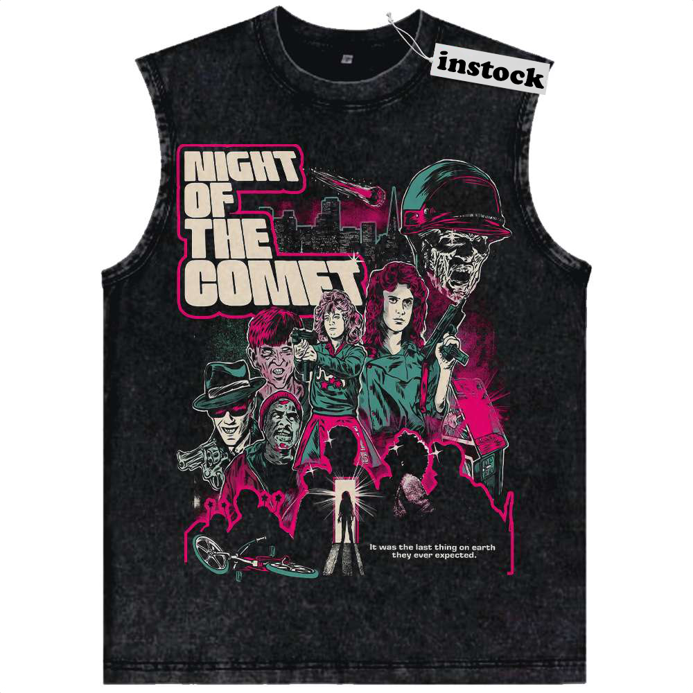 Night of the Comet Tank Top, Halloween Tank Top, Horror Movie Tank Top, Vintage Tank Top