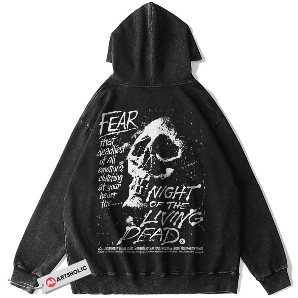 Night of the Living Dead Hoodie, Halloween Hoodie, Horror Hoodie, Vintage Hoodie