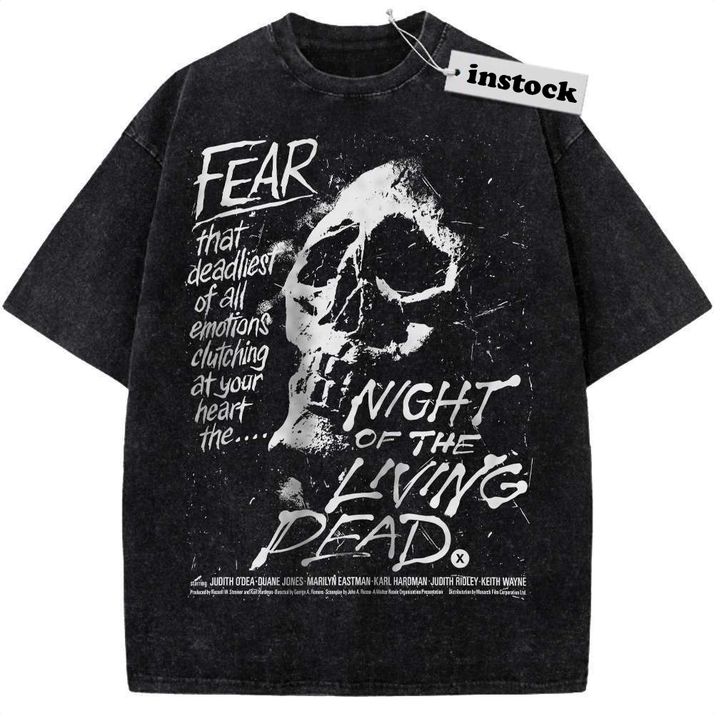 Night of the Living Dead Shirt, Halloween Shirt, Horror Shirt, Vintage T-Shirt