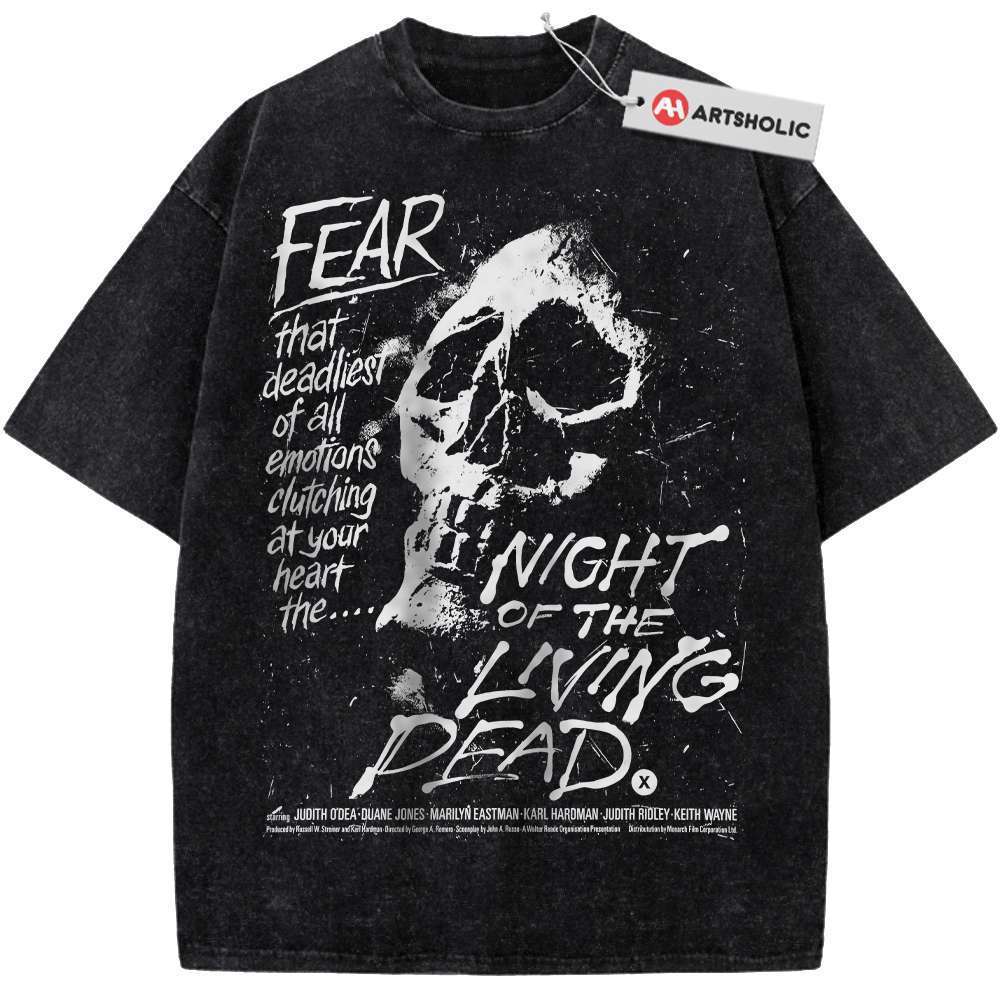 Night of the Living Dead Shirt, Halloween Shirt, Horror Shirt, Vintage T-Shirt