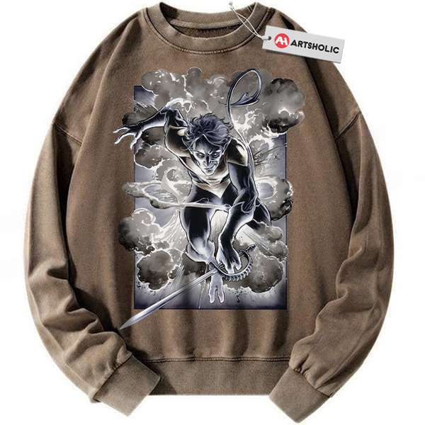 Alternative view of Nightcrawler Sweatshirt, X-Men Sweatshirt, Marvel Comics Sweatshirt, Vintage Sweatshirt