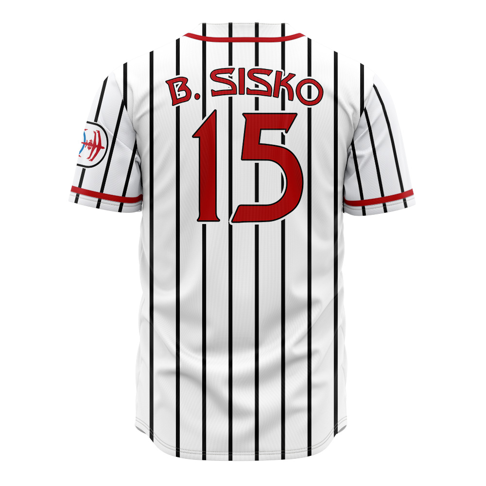 Alternative view of Niner Star Trek Baseball Jersey