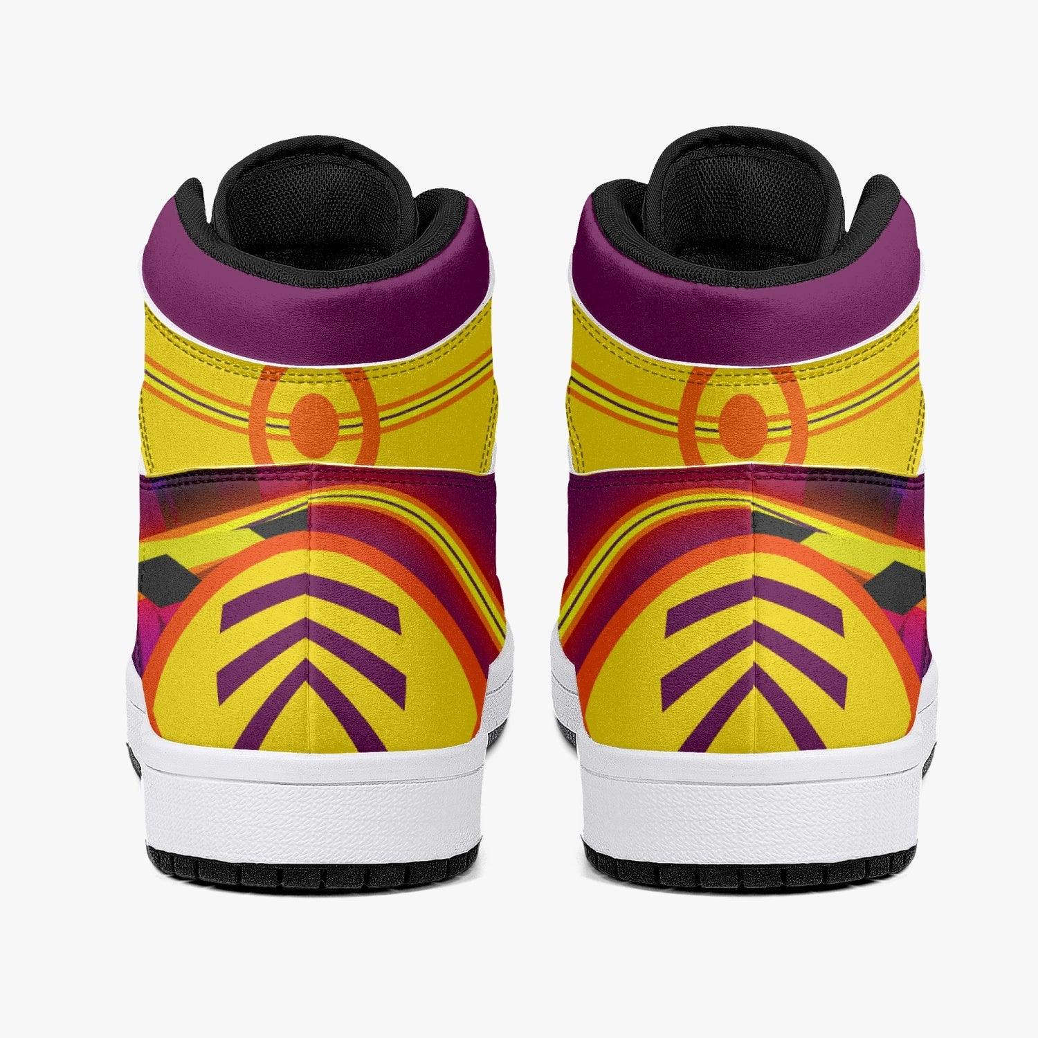 Alternative view of Ninja Jigen Boruto Custom Sneaker Mid 1 Basketball Shoes - Otaku Hall