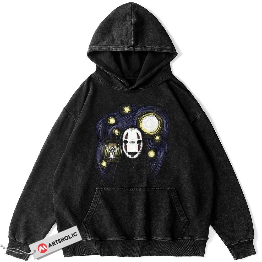 No Face Hoodie, Spirited Away Hoodie, Studio Ghibli Hoodie, Anime Hoodie, Vintage Hoodie