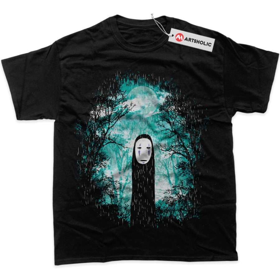Alternative view of No Face Shirt, Spirited Away Shirt, Studio Ghibli Shirt, Anime Shirt, Graphic Tee