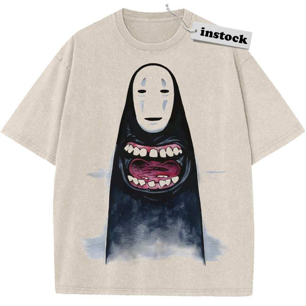 No Face Shirt, Spirited Away Shirt, Studio Ghibli Shirt, Anime Shirt, Vintage T-Shirt