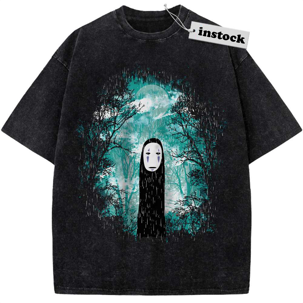 No Face Shirt, Spirited Away Shirt, Studio Ghibli Shirt, Anime Shirt, Vintage Tee