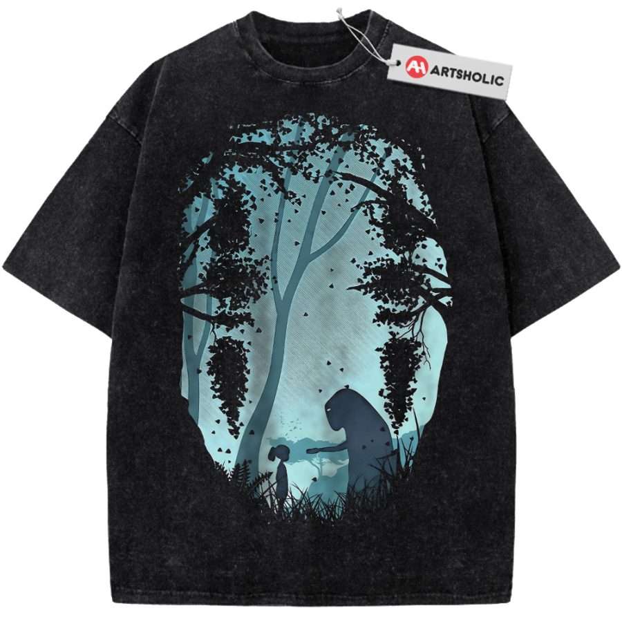 Alternative view of No Face Shirt, Spirited Away Shirt, Studio Ghibli Shirt, Anime Shirt, Vintage Tee