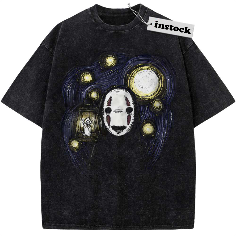 No Face Shirt, Spirited Away Shirt, Studio Ghibli Shirt, Anime Shirt, Vintage Tee