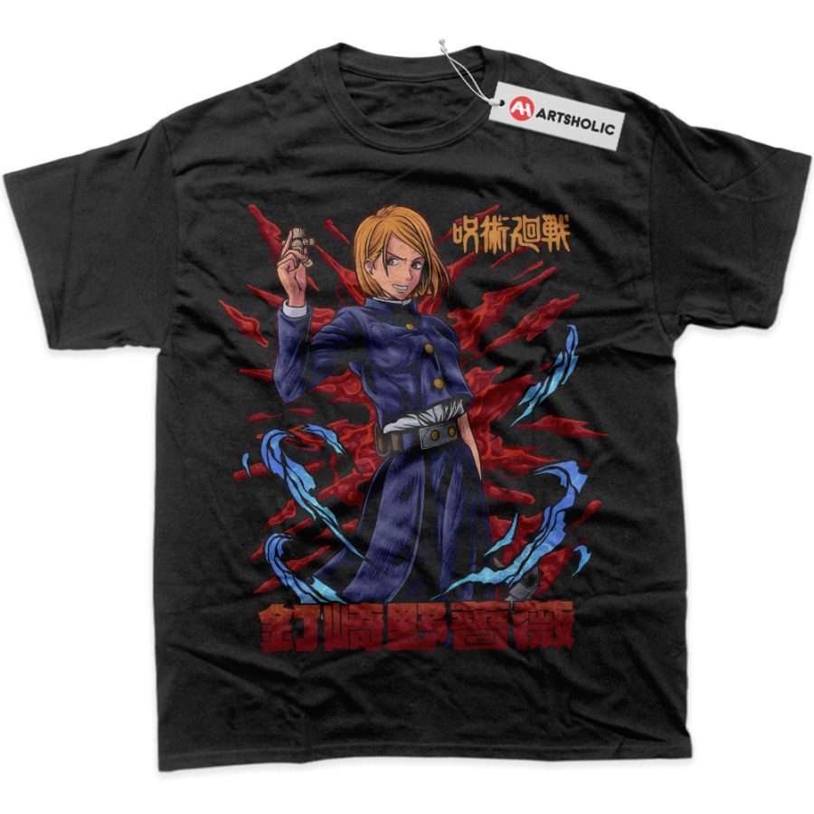 Alternative view of Nobara Kugisaki Shirt, Jujutsu Kaisen Shirt, Anime Shirt, Graphic T-Shirt