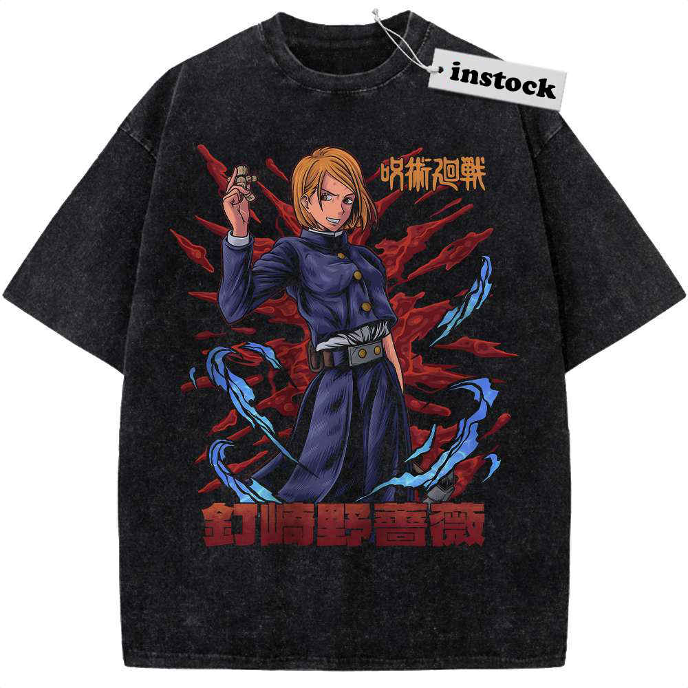 Nobara Kugisaki Shirt, Jujutsu Kaisen Shirt, Anime Shirt, Vintage T-Shirt