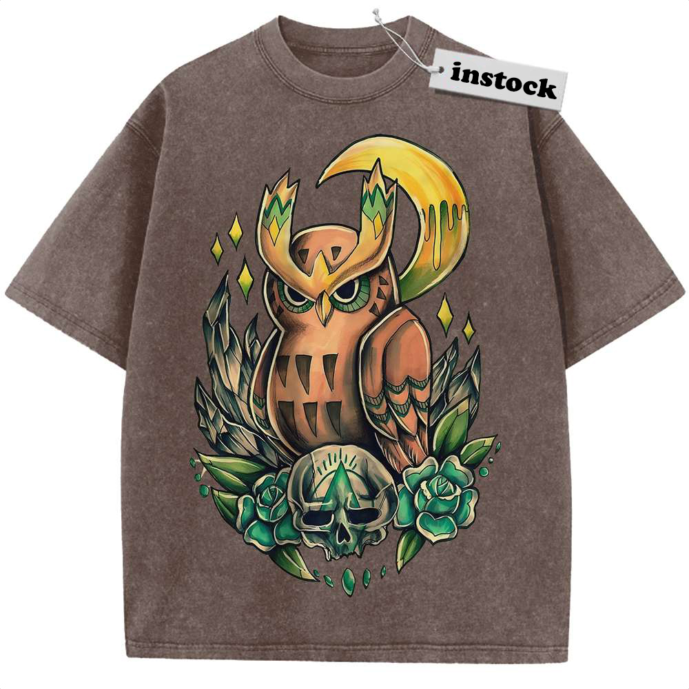Noctowl Shirt, Pokemon shirt, Anime Shirt, Vintage Tee