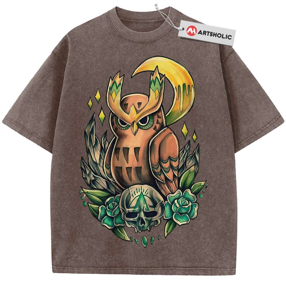 Noctowl Shirt, Pokemon shirt, Anime Shirt, Vintage Tee