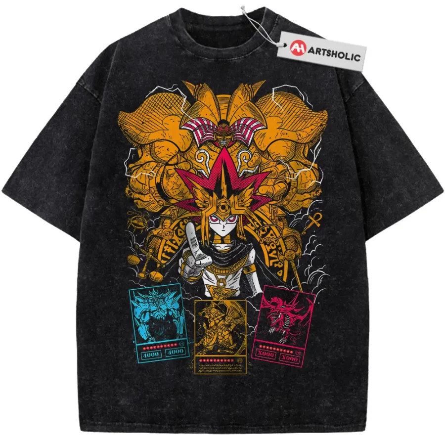 Alternative view of Obelisk Shirt, Exodia Shirt, Osiris Shirt, Anime Shirt, Vintage T-Shirt