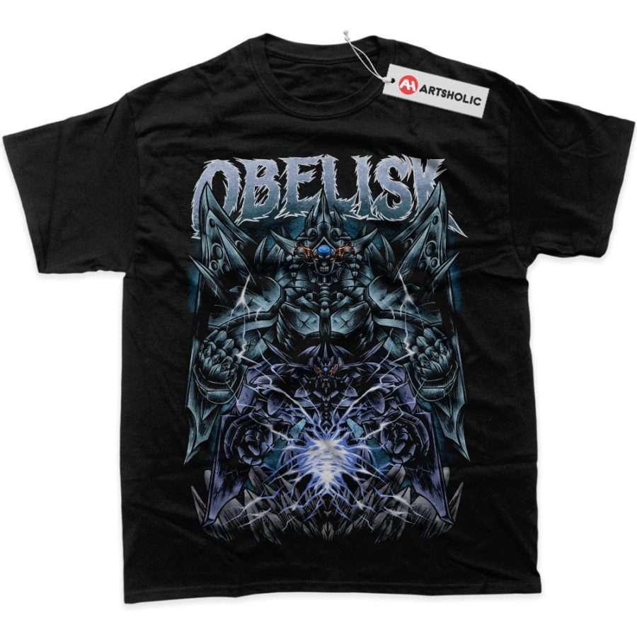 Alternative view of Obelisk the Tormentor Shirt, Anime Shirt, Graphic Tee