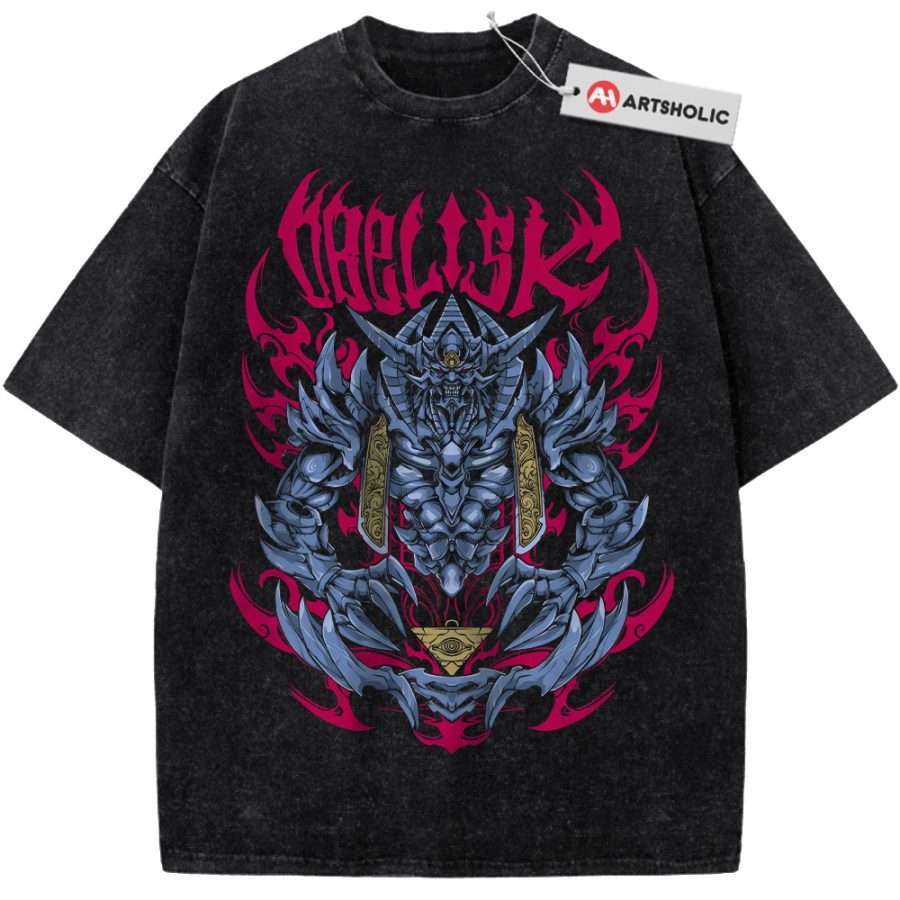 Alternative view of Obelisk the Tormentor Shirt, Anime Shirt, Vintage T-Shirt