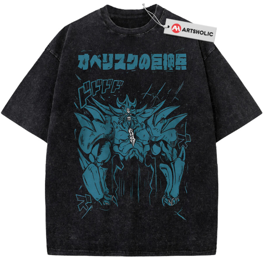 Alternative view of Obelisk the Tormentor Shirt, Anime Shirt, Vintage Tee
